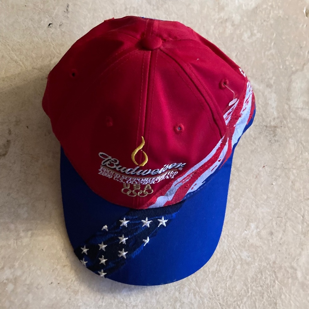 Budweiser Dale Earnhardt 2000 Olympic Hat New